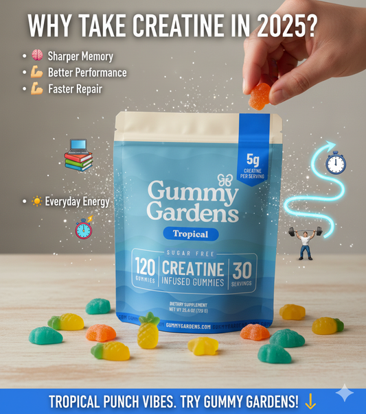 Why Creatine in 2025 Is a Game-Changer – And Why Gummies Are the Smartest Way to Take It