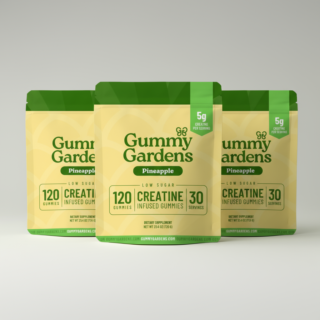 Womens Health Boost With Creatine Gummies and Supplements