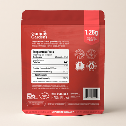 Creatine Gummies for Muscle Recovery & Focus