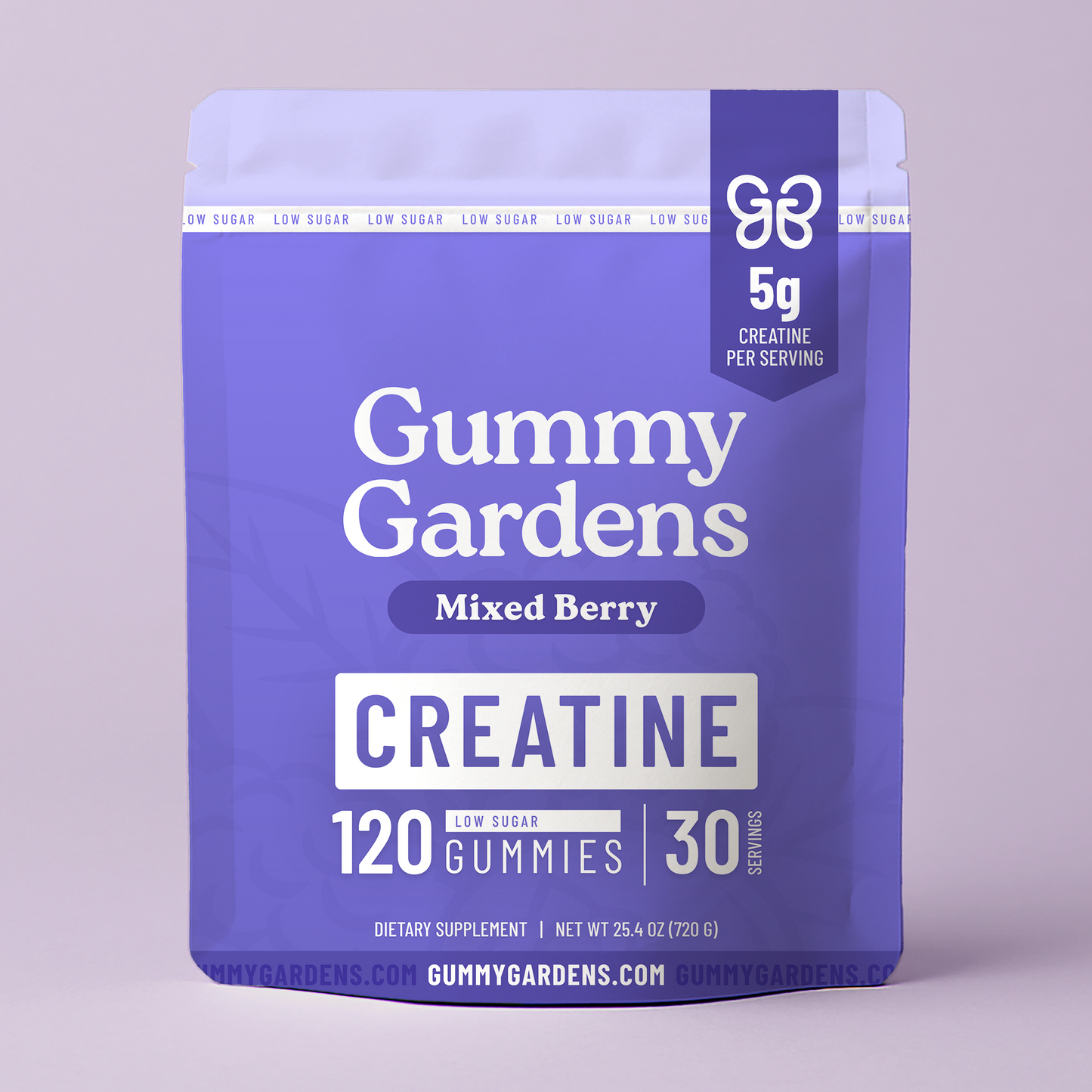 Gummy Gardens Low Sugar Creatine Gummies