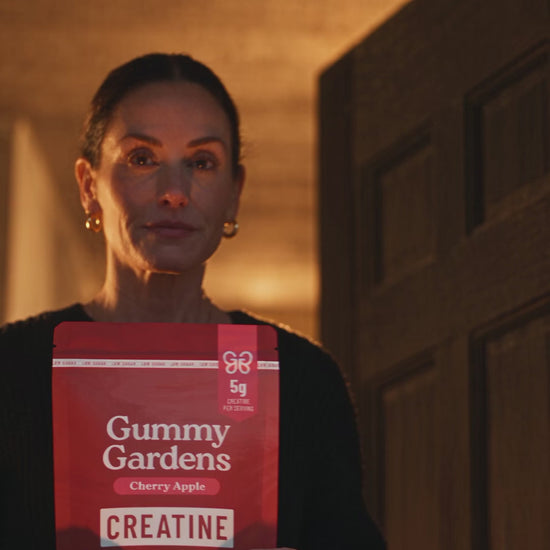 Cherry Apple creatine gummies Halloween video