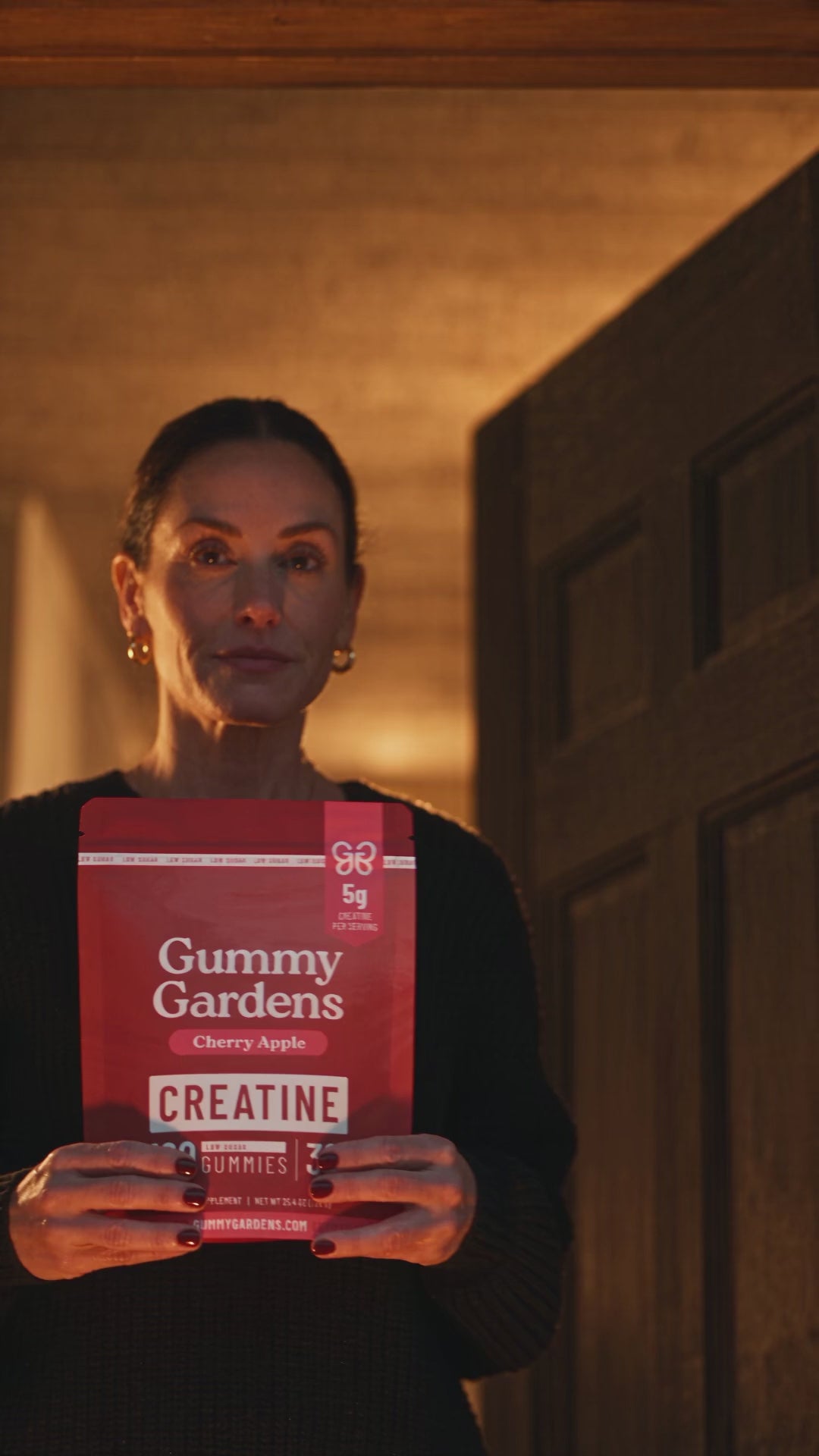 Cherry Apple creatine gummies Halloween video